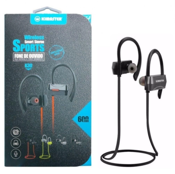 Fone de ouvido Kimaster K30 Cores