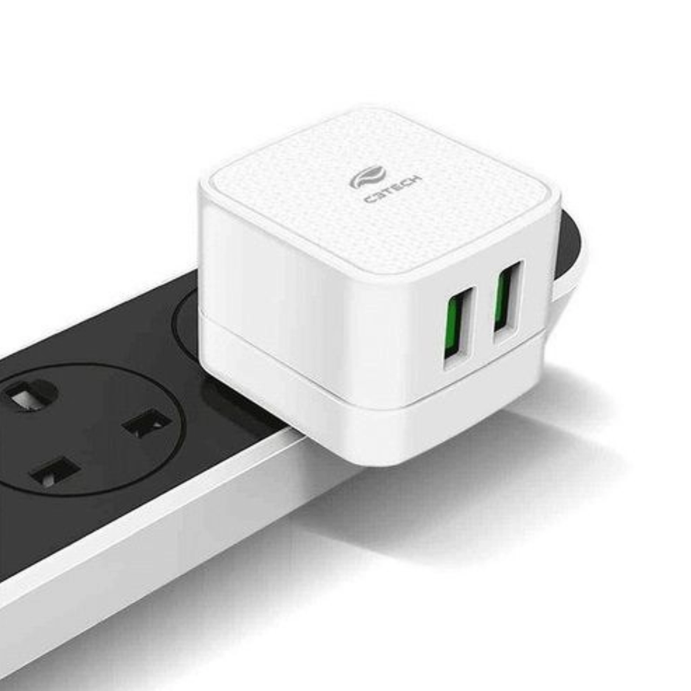 Carregador usb universal UC-210 branco