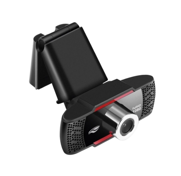Webcam C3TECH HD 1080P USB 2.0 Preto