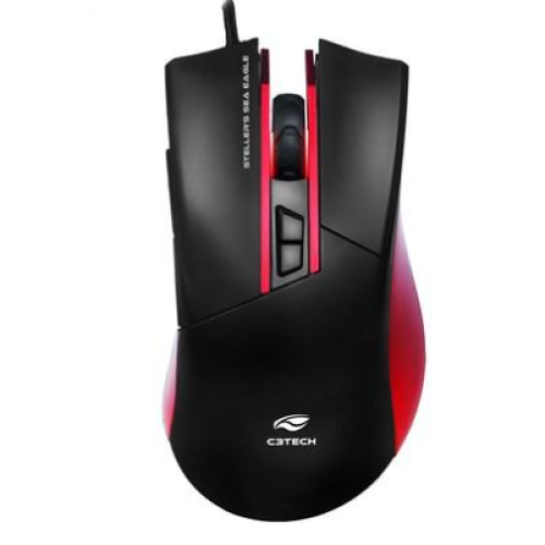 Mouse C3 Tech Gamer Stellers 3200dpi Iluminado Pto Mg-200brd