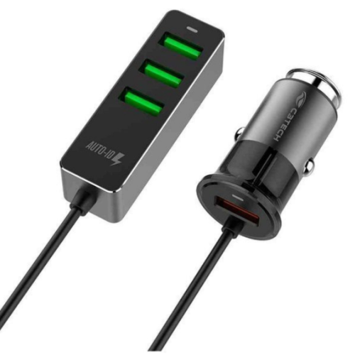 Carregador Veicular com 4 USB Quick Charge 3.0 UCV-Q430BK