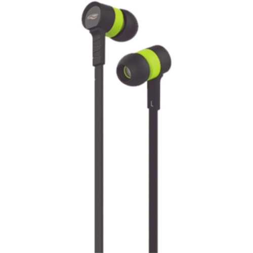 Fone de ouvido Pirit EP-05 C3tech Preto com verde
