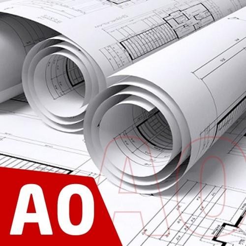 Impressão formato A0 papel Sulfite 90g imagem***