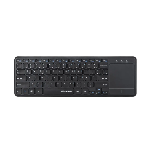 Teclado Sem Fio Com Touchpad C3tech - K-wt100bk