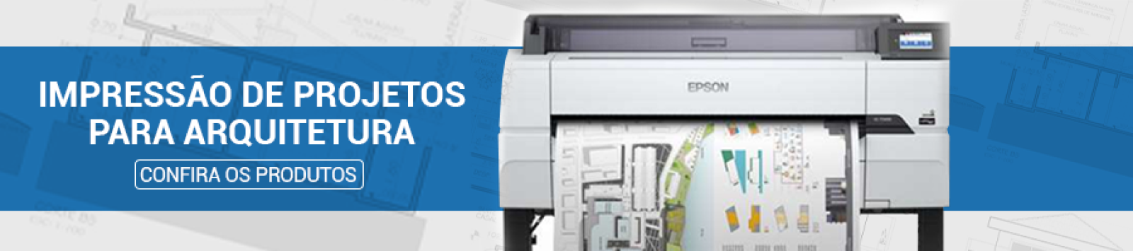 Impressão de projetos para arquitetura